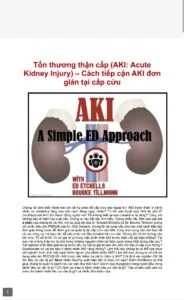 Tài liệu cách tiếp cận tổn thương thận cấp đơn giản tại cấp cứu