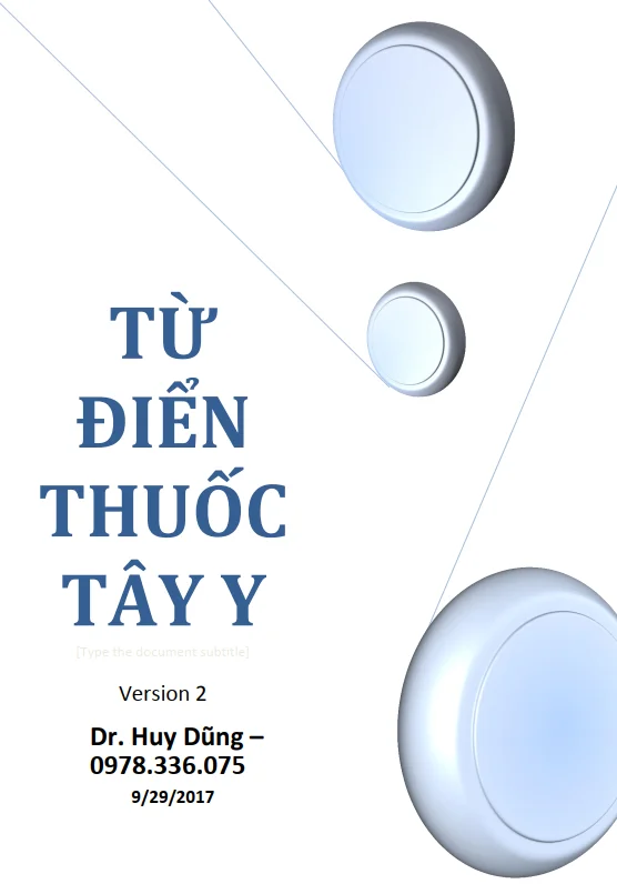 Download Book ” TỪ ĐIỂN THUỐC TÂY Y”