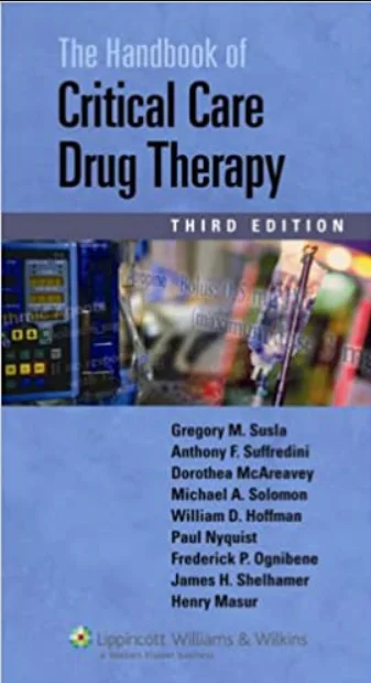 [ PDF sách dịch] HAND BOOK OF CRITICAL CARE DRUG THERAPY