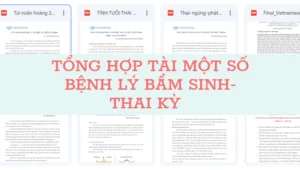Tải tài liệu bệnh bẩm sinh thai kỳ và dị tật trước sinh