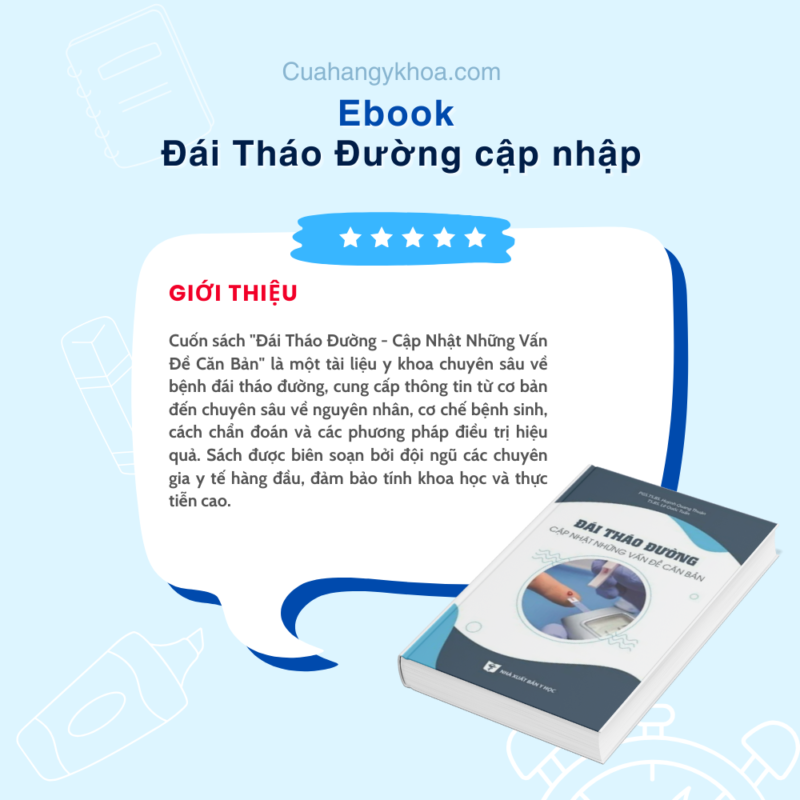 Cuốn sách "Đái Tháo Đường - Cập Nhật Những Vấn Đề Căn Bản" là một tài liệu y khoa chuyên sâu về bệnh đái tháo đường, cung cấp thông tin từ cơ bản đến chuyên sâu về nguyên nhân, cơ chế bệnh sinh, cách chẩn đoán và các phương pháp điều trị hiệu quả. Sách được biên soạn bởi đội ngũ các chuyên gia y tế hàng đầu, đảm bảo tính khoa học và thực tiễn cao.