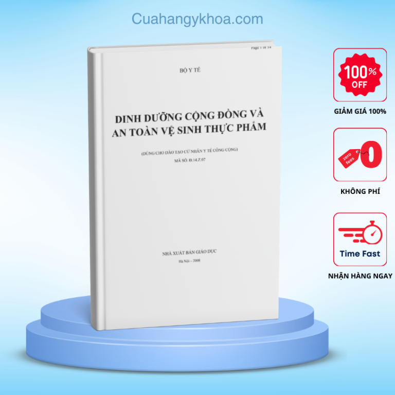 Dinh dưỡng cộng đồng và an toàn vệ sinh thực phẩm – Bộ y tế