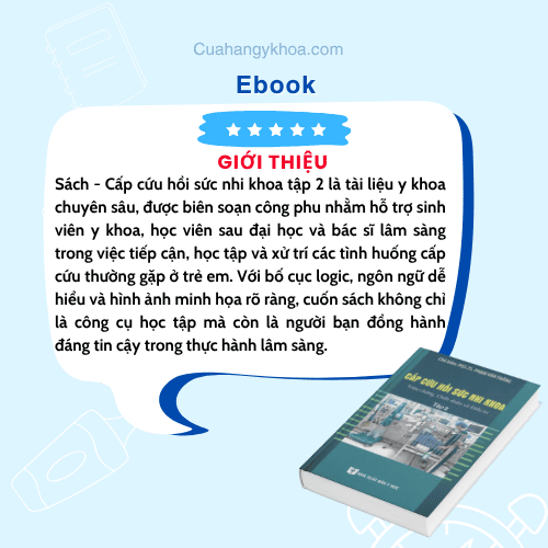 Cấp cứu hồi sức nhi khoa