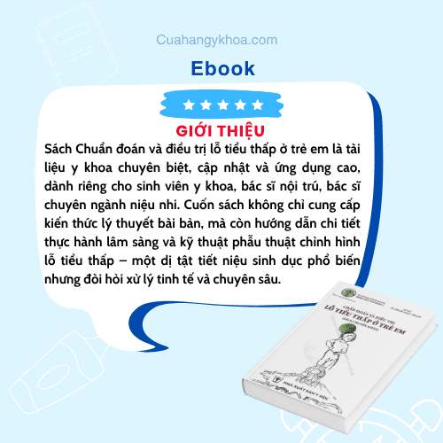 Chuẩn đoán và điều trị lỗ tiểu thấp ở trẻ em