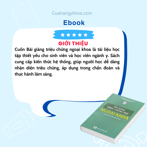 Bài giảng triệu chứng ngoại khoa