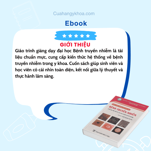 Giáo trình giảng dạy đại học Bệnh truyền nhiễm