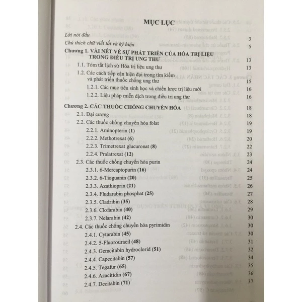 Phương pháp tổng hợp một số nhóm thuốc chống ung thư