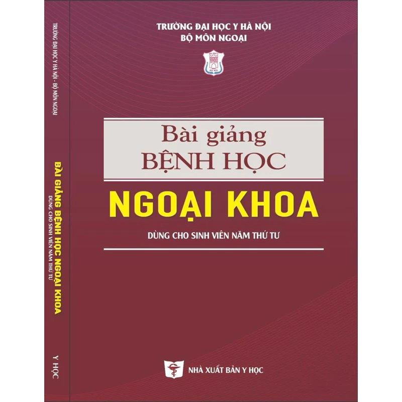 Bài giảng bệnh học ngoại khoa (Y4) 2024