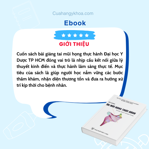 Bài giảng tai mũi họng thực hành.