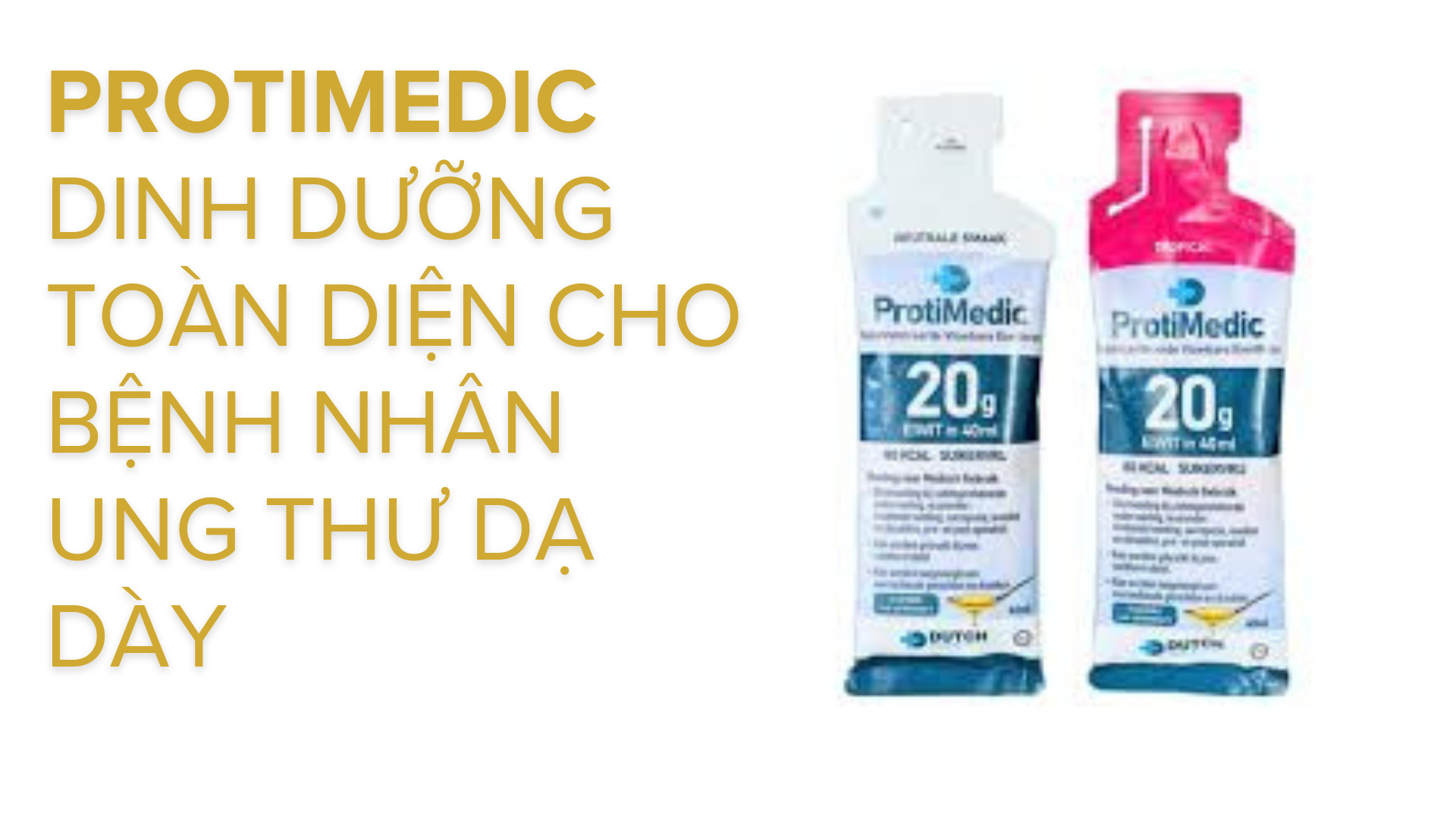 protimedic sản phẩm hỗ trợ điều trị ung thư dạ dày