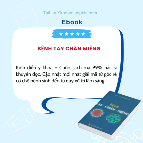 Tải sách Bệnh Tay Chân Miệng PDF miễn phí. Tài liệu y khoa tham khảo dành cho bác sĩ, sinh viên y khoa và nhân viên y tế.