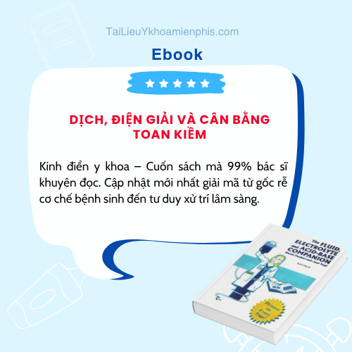 DỊCH, ĐIỆN GIẢI VÀ CÂN BẰNG TOAN KIỀM 1