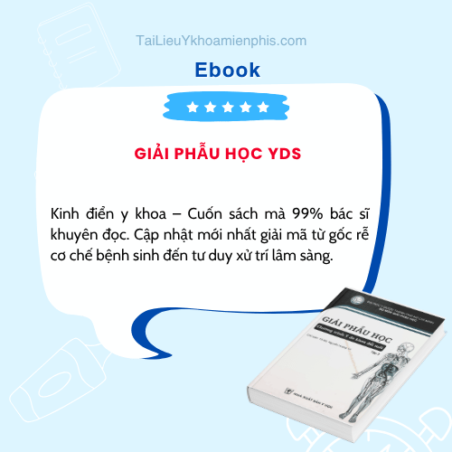Tải Giải phẫu học YDS pdf cập nhật, tài liệu y khoa hữu ích giúp sinh viên nắm vững kiến thức giải phẫu và ôn tập hiệu quả.