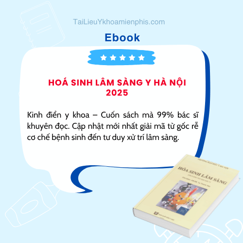 Tải Hóa sinh lâm sàng Y Hà Nội 2025 pdf với nội dung cập nhật, hỗ trợ học tập và thực hành xét nghiệm.