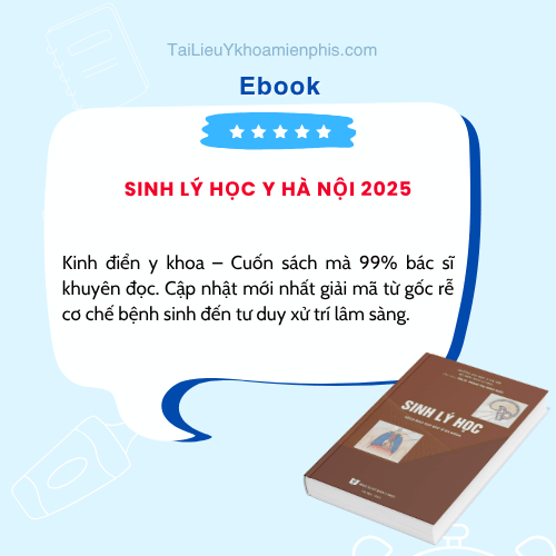 Tải Sinh lý học Y Hà Nội 2025 pdf đầy đủ, hỗ trợ sinh viên học tập và ôn thi hiệu quả.