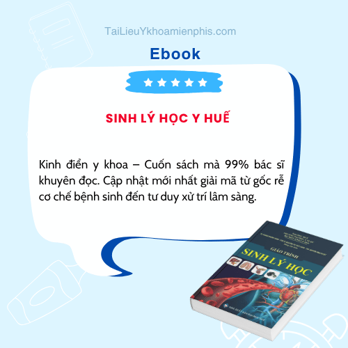 Tải Sinh lý học Y Huế pdf với nội dung chuẩn, hỗ trợ học tập và tra cứu kiến thức sinh lý học.