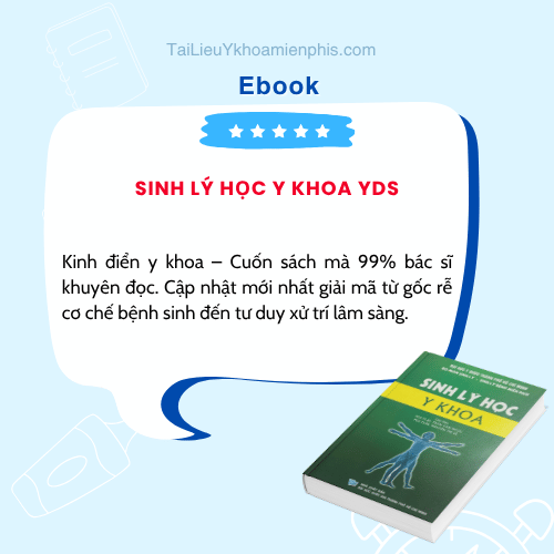 Tải Sinh lý học Y khoa YDS pdf giúp sinh viên nắm chắc kiến thức nền tảng và ôn thi hiệu quả.