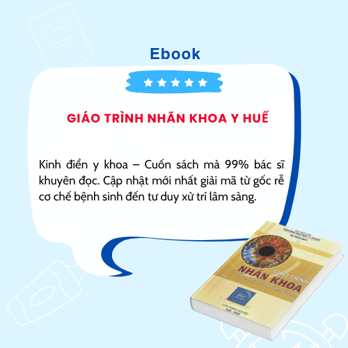 Hình ảnh giới thiệu sách GIÁO TRÌNH NHÃN KHOA Y HUẾ
