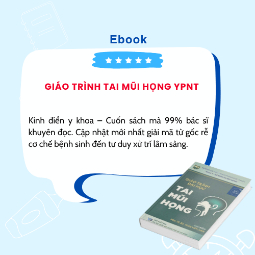Hình ảnh giới thiệu sách GIÁO TRÌNH TAI MŨI HỌNG YPNT