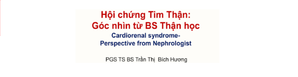 Sơ đồ giải phẫu và mối liên hệ bệnh lý trong hội chứng tim thận