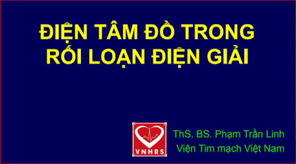 Biểu đồ điện tâm đồ minh họa sự thay đổi trong rối loạn điện giải kali và calci