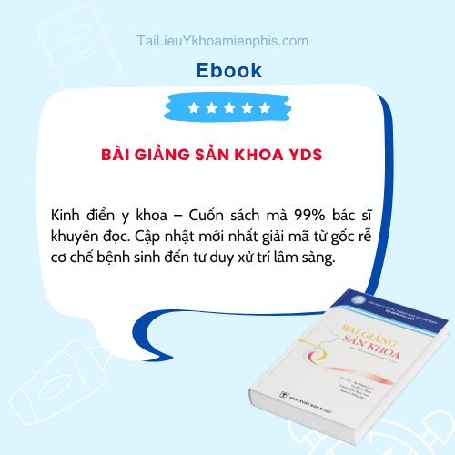 Hình ảnh giới thiệu sách BÀI GIẢNG SẢN KHOA YDS