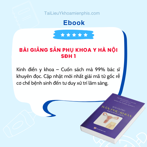 Hình ảnh giới thiệu sách BÀI GIẢNG SẢN PHỤ KHOA Y HÀ NỘI SĐH