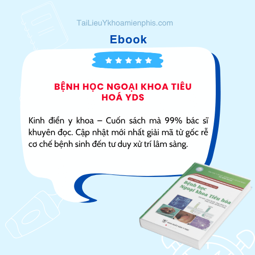 Hình ảnh giới thiệu sách BỆNH HỌC NGOẠI KHOA TIÊU HOÁ YDS