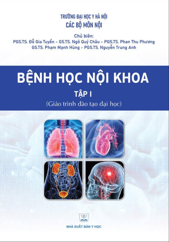 Bệnh học nội khoa tập 1 (Giáo trình đào tạo đại học) bản giấy