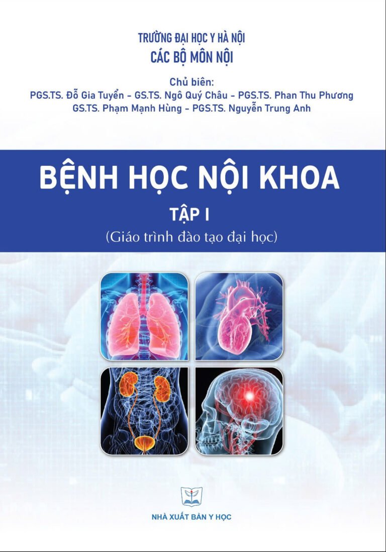 Bệnh học nội khoa tập 1 (Giáo trình đào tạo đại học) bản giấy