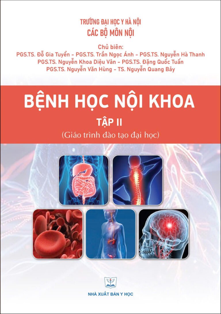 Bệnh học nội khoa tập 2 (Giáo trình đào tạo đại học) bản giấy