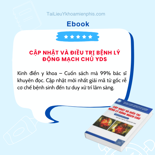 Hình ảnh giới thiệu sách CẬP NHẬT VÀ ĐIỀU TRỊ BỆNH LÝ ĐỘNG MẠCH CHỦ YDS