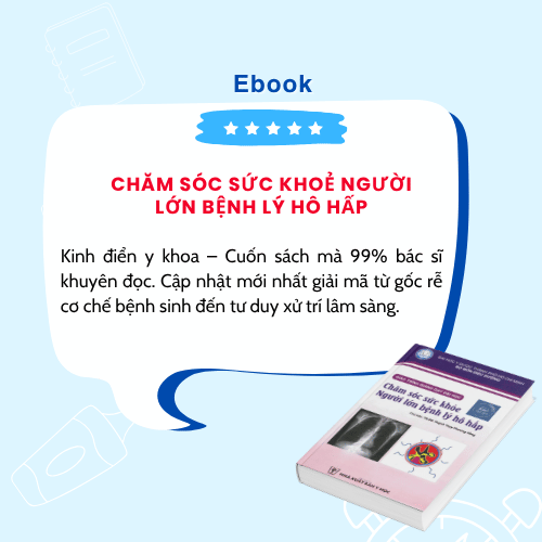 Hình ảnh giới thiệu sách CHĂM SÓC SỨC KHOẺ NGƯỜI LỚN BỆNH LÝ HÔ HẤP