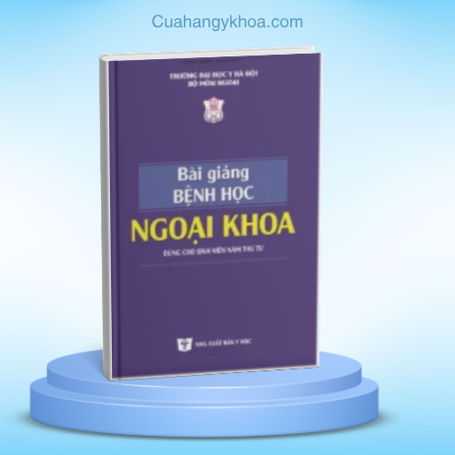 Bìa sách COMBO BÀI GIẢNG NGOẠI KHOA Y HÀ NỘI - BỆNH HỌC Y4