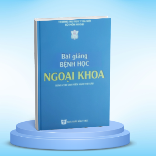Bìa sách COMBO BÀI GIẢNG NGOẠI KHOA Y HÀ NỘI - BỆNH HỌC Y6