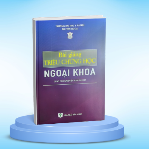 Bìa sách COMBO BÀI GIẢNG NGOẠI KHOA Y HÀ NỘI - TRIỆU CHỨNG HỌC Y3