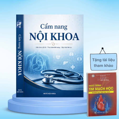 Bìa sách COMBO NỘI KHOA Y CẦN THƠ SĐH - GIÁO TRÌNH TIM MẠCH HỌC