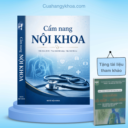 Bìa sách COMBO NỘI KHOA YPNT SĐH - BÀI GIẢNG HÔ HẤP, TIÊU HOÁ