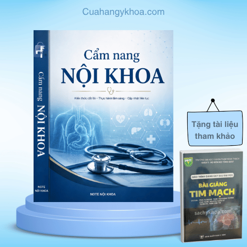 Bìa sách COMBO NỘI KHOA YPNT SĐH - BÀI GIẢNG TIM MẠCH