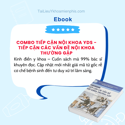 Hình ảnh giới thiệu sách COMBO TIẾP CẬN NỘI KHOA YDS - TIẾP CẬN CÁC VẤN ĐỀ NỘI KHOA THƯỜNG GẶP