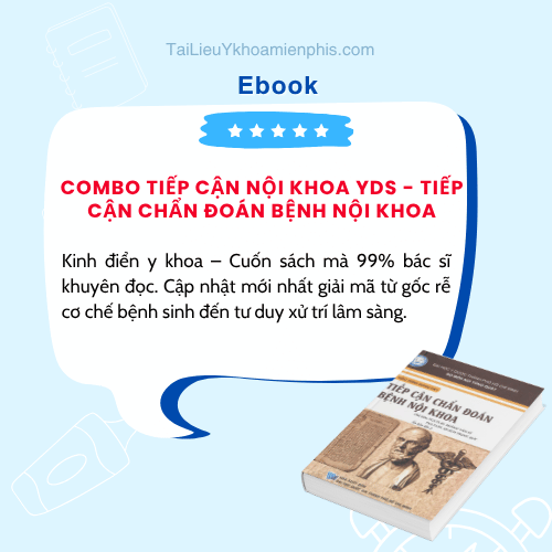 Hình ảnh giới thiệu sách COMBO TIẾP CẬN NỘI KHOA YDS - TIẾP CẬN CHẨN ĐOÁN BỆNH NỘI KHOA