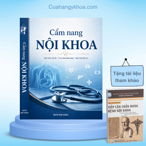 Bìa sách COMBO TIẾP CẬN NỘI KHOA YDS - TIẾP CẬN CHẨN ĐOÁN BỆNH NỘI KHOA