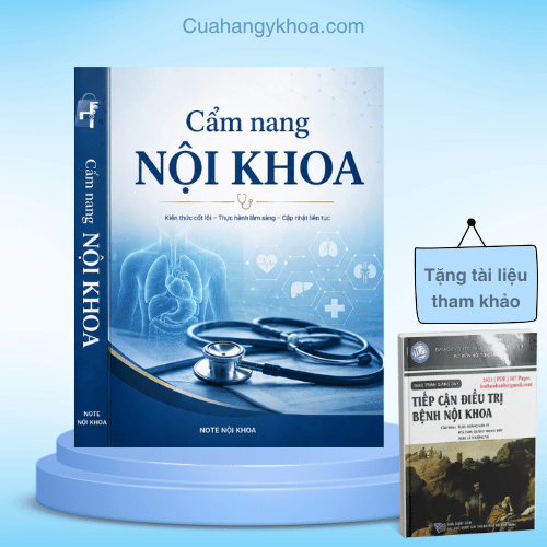 Bìa sách COMBO TIẾP CẬN NỘI KHOA YDS - TIẾP CẬN ĐIỀU TRỊ BỆNH NỘI KHOA