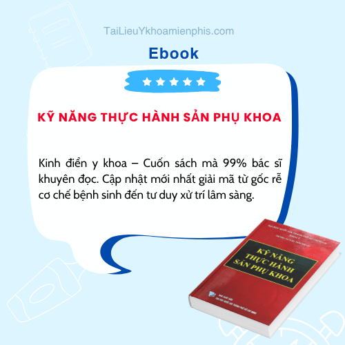 Hình ảnh giới thiệu sách KỸ NĂNG THỰC HÀNH SẢN PHỤ KHOA