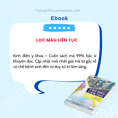 Hình ảnh giới thiệu sách LỌC MÁU LIÊN TỤC