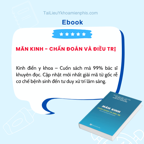 Hình ảnh giới thiệu sách MÃN KINH - CHẨN ĐOÁN VÀ ĐIỀU TRỊ