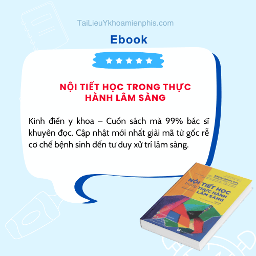 Hình ảnh giới thiệu sách NỘI TIẾT HỌC TRONG THỰC HÀNH LÂM SÀNG