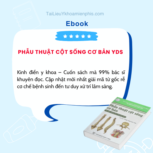 Hình ảnh giới thiệu sách PHẪU THUẬT CỘT SỐNG CƠ BẢN YDS
