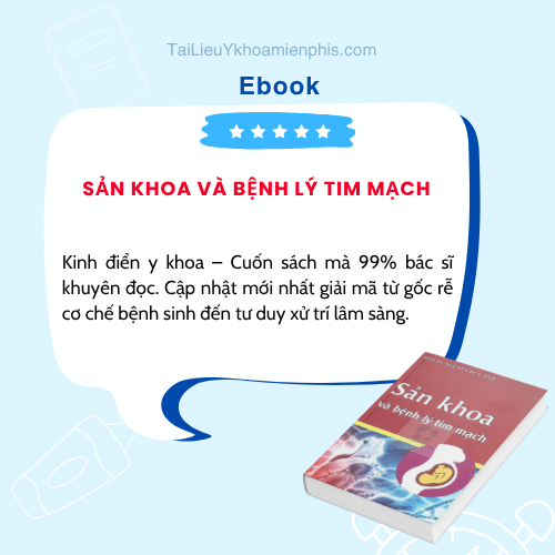 Hình ảnh giới thiệu sách SẢN KHOA VÀ BỆNH LÝ TIM MẠCH