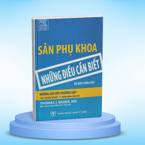 Bìa sách SẢN PHỤ KHOA NHỮNG ĐIỀU CẦN BIẾT